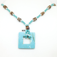 Turquoise Squares (3 Styles) - Thumbnail 2