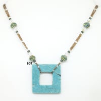 Turquoise Squares (3 Styles) - Thumbnail 1