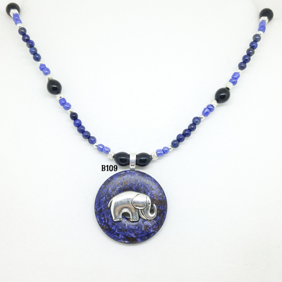 Blue elephants (4 styles) - Thumbnail 3