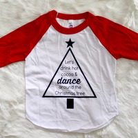 Let's Drink Hot Cocoa Toddler Raglan - Thumbnail 2