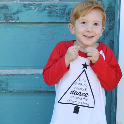 Let's Drink Hot Cocoa Toddler Raglan