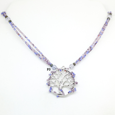 Lavendar wrapped tree - Thumbnail 1