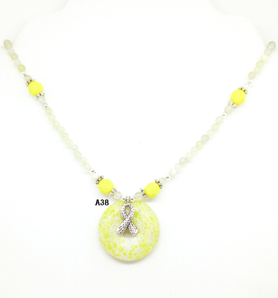 Awareness Ribbon Neckalces (5 Styles)