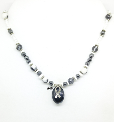 Ehelers-Danlos Syndrome Awareness Necklace