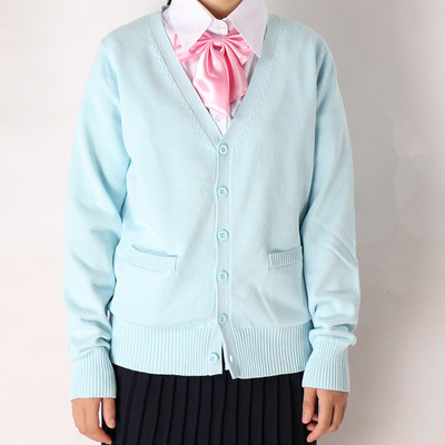 Japanese students v-neck JK uniform sweater