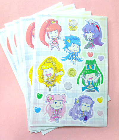 Magical Neet Osomatsu-chan Sticker sheet