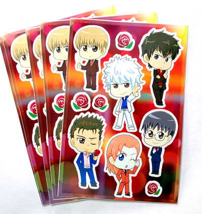 Gintama Host Club Sticker sheet