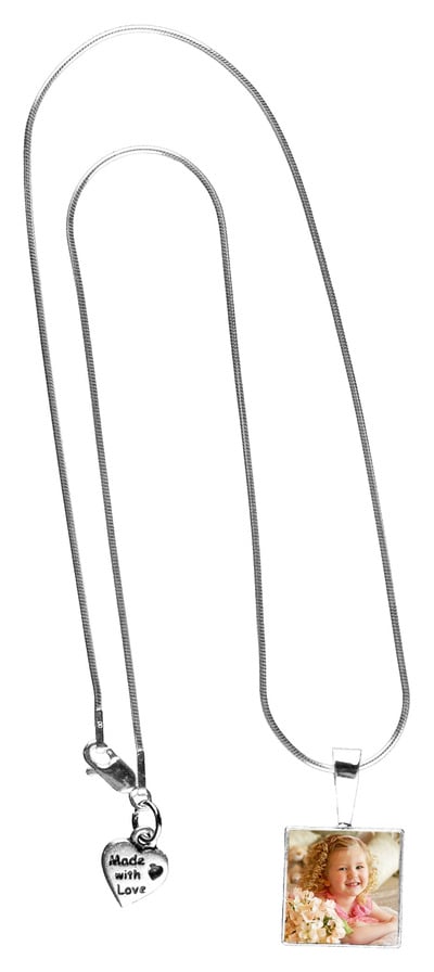 Made with Love Square Necklace