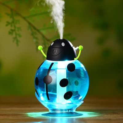 SUPER CUTE! Beetle USB Cool Mist Humidifier - BLUE
