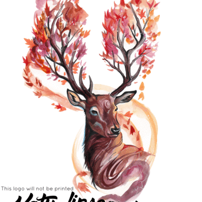 Autumn stag - print - Thumbnail 5