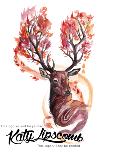 Autumn Stag - Print