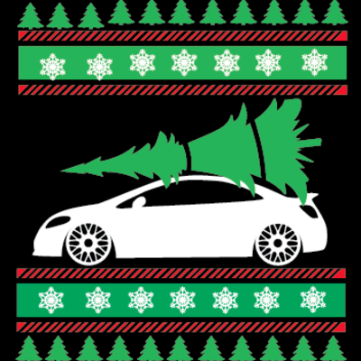 Civic fg2 hatch ugly christmas sweater - Thumbnail 4