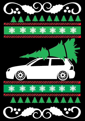VW mk4 GTI Ugly Christmas Sweater