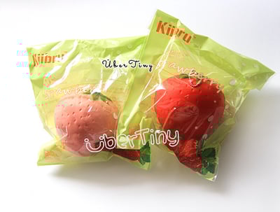 Kiibru Super Soft Strawberry Squishy (scented!)