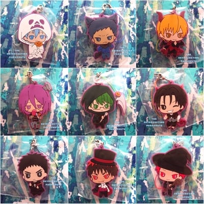 Kuroko no Basuke - Halloween Rubber Strap - Tetsuya / Aomine / Midorima / Murasakibara / Akashi / Kasamatsu / Takao / Kagami / Kise -