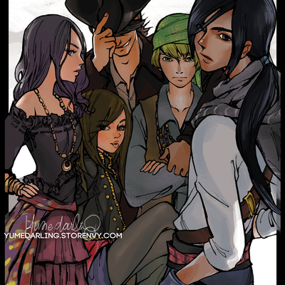 Poster print: gokaigers "after dark"  - Thumbnail 3