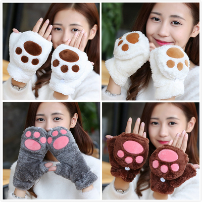 Cute cartoon cat's paw gloves gifts