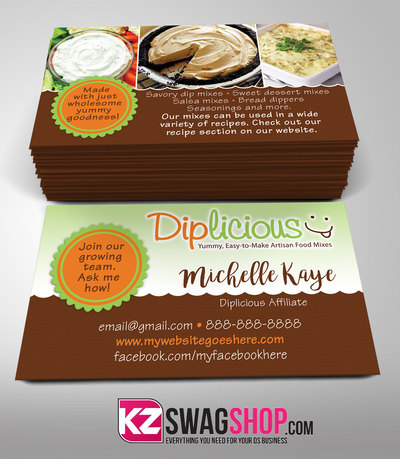 Diplicious Business cards Style 3