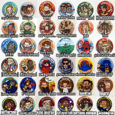 Pins (Individual) (Part 2)