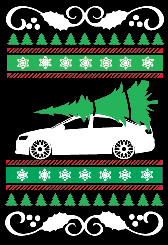 VW mk6 Jetta Ugly Christmas Sweater