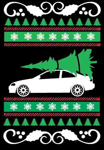 Honda EX Ugly Christmas Sweater