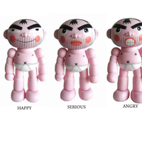 ArtToy Choose Your Favorite "HAPPY, SERIOUS or ANGRY JUDAS Z NAKED" by Judas Arrieta - Thumbnail 1