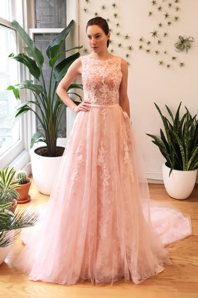 Tulle and Lace Prom Gowns Party Dresses Celebrity Dresses PG0010