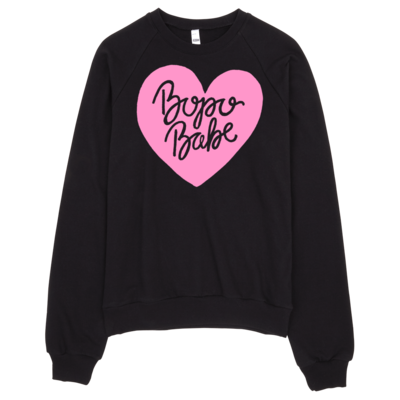 Bopo Babe Unisex Sweatshirt Black