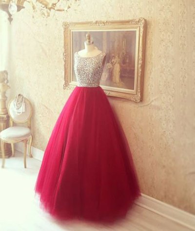 Scoop Charming Beading Charming prom dress, sexy prom dress,Charming prom dress, long prom dress,prom dresses, elegant prom dress, prom dress Z28