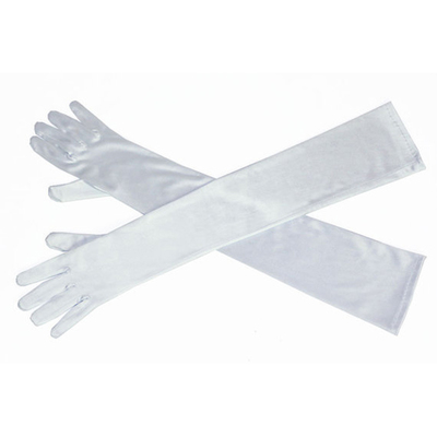 Audrey Hepburn-the Premium Breakfast at Tiffany’s Long White Satin Gloves (Adult/Kids/Girls)