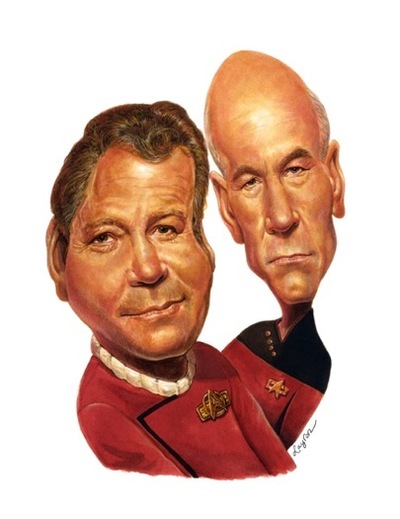 Captain Trek - Limited Edition Giclée Print 8.5" x 11"