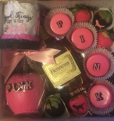 VS Pink Hennessy Dessert Box (IE, OC & LA counties only)