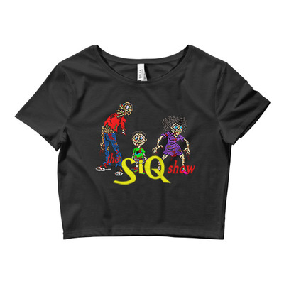 SiQ Zombie's Women’s Crop Tee
