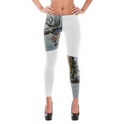 Michael David Art - In November Rain Leggings