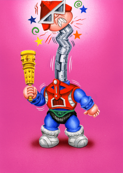 Mek A. NICK / PERRY Scope Final Art - Disasters of the Universe Series 2 2017