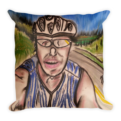Michael David Art - On Richter Square Pillow