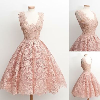 Charming  lace short prom dress,homecoming dresses,graduation dress