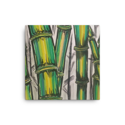 Michael David Art - Bending Strength Canvas Print