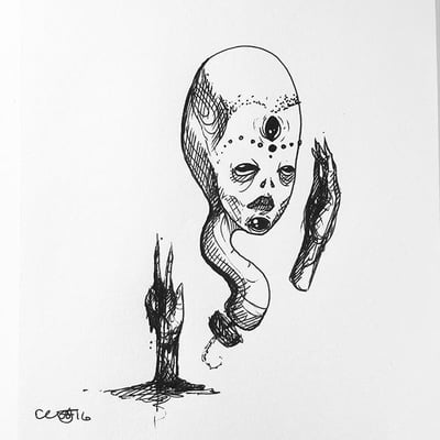 Inktober o24 - Thumbnail 4