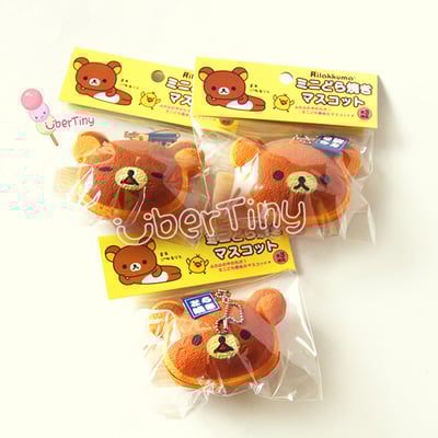 Rare Rilakkuma Dorayaki Squishy (Licensed)