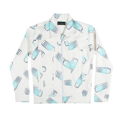 MOSHI-MOSHI ZIP-UP JACKET