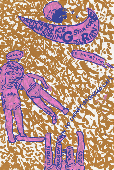 DEATH OR MUTATION (SHOW POSTER)