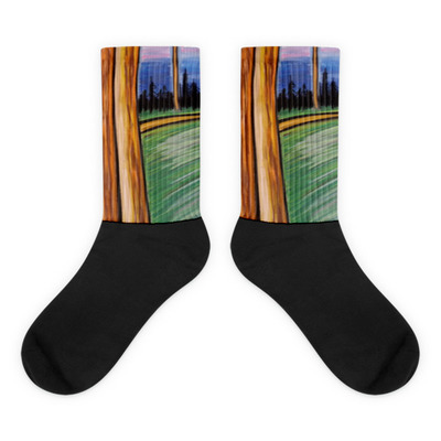 Five Tree Black foot socks by Michael David