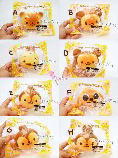 Jumbo Disney Babies Tsum Tsum Soft Bread Mascot Squishy