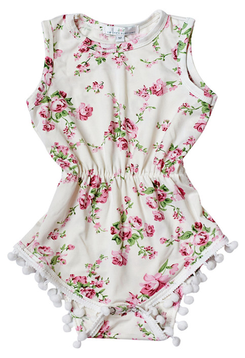 Emma Pom Pom Romper