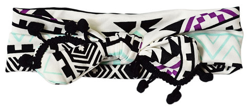 Adventurer Pom Pom Knot Headwrap