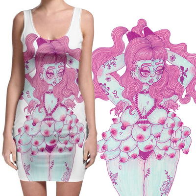 Goddess Of Boobies Bodycod Dress