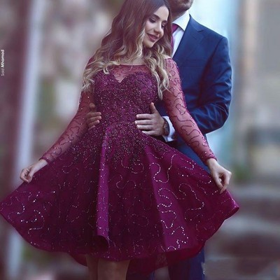 Burgundy Homecoming Dress,Wine Red Homecoming Dresses,Beading Homecoming Gowns,Cute Party Dress,Short Prom Dress,Sweet 16 Dress