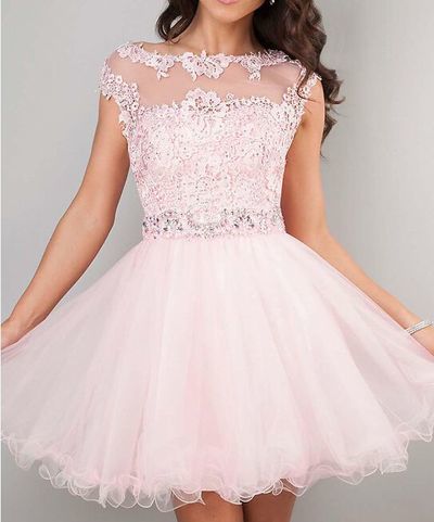 Pink Homecoming Dresses,Homecoming Dress, Cute Homecoming Dresses