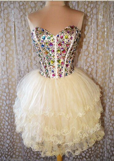 Homecoming Dress,Homecoming Dresses,Short Prom Gown,Champagne Homecoming Gowns,2017 Homecoming Dress